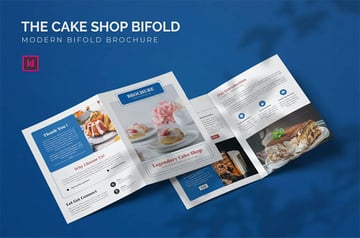 Cake Shop Brochure Design